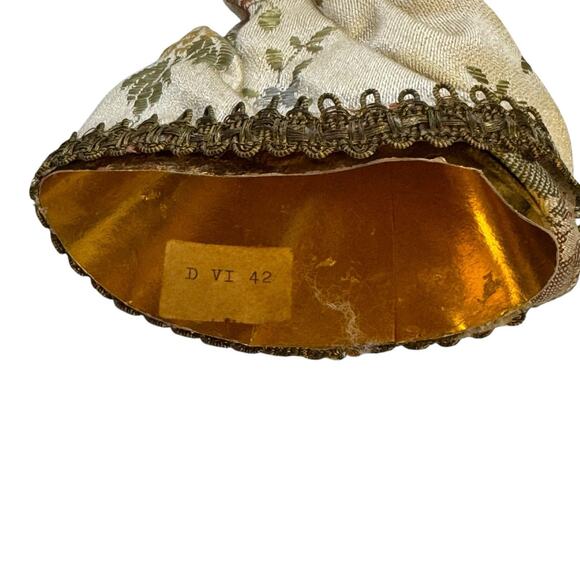 KOESTEL Angel Tree Topper Ornament Holding Trumpet Vtg WAX 6” Made In Germany - Picture 7 of 8